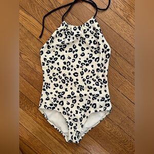 Gap bathing suit animal print size 12
